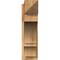 Ekena Millwork Balboa Rough Sawn Arts and Crafts Outlooker, Western Red Cedar, 8"W x 28"D x 28"H OUT08X28X28BOA03RWR - alternate 3